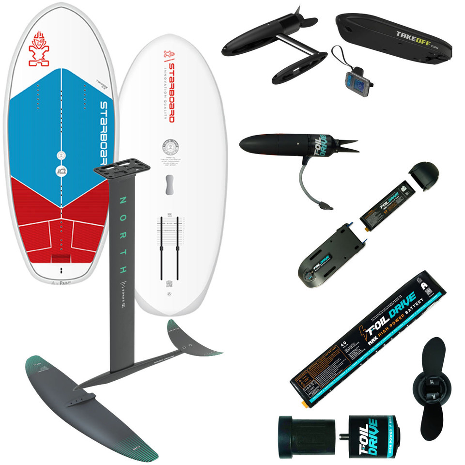 north-2021-sonar-prime-starboard-2024-take-off-lite-manta-foil-drive__07187 Foil Assist Complete Package - Image 1
